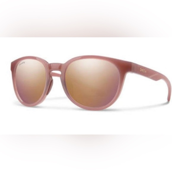 Smith Optics Accessories - NWT SMITH Optics -Eastbank “Coffee” Sunglasses with Rose Gold Mirror pink frame
